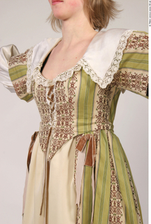 Photos Medieval Civilian in dress 1 Civilian in dress lacing…